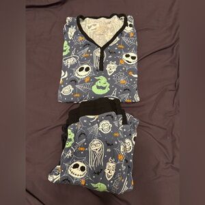 GUC Little Sleepies set The Nightmare Before Christmas Pajamas S